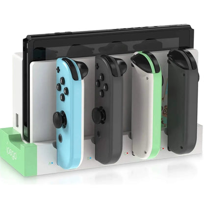 Joy-Con Charging Dock – Charges up to 4 Controllers | Compatible with Nintendo Switch & OLED Models
