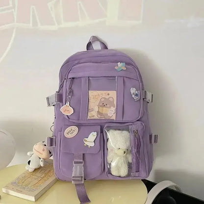 StudentBags Stylish School Backpack – Fits Laptops up to 15.6” | Trendy Design 45x30x15cm