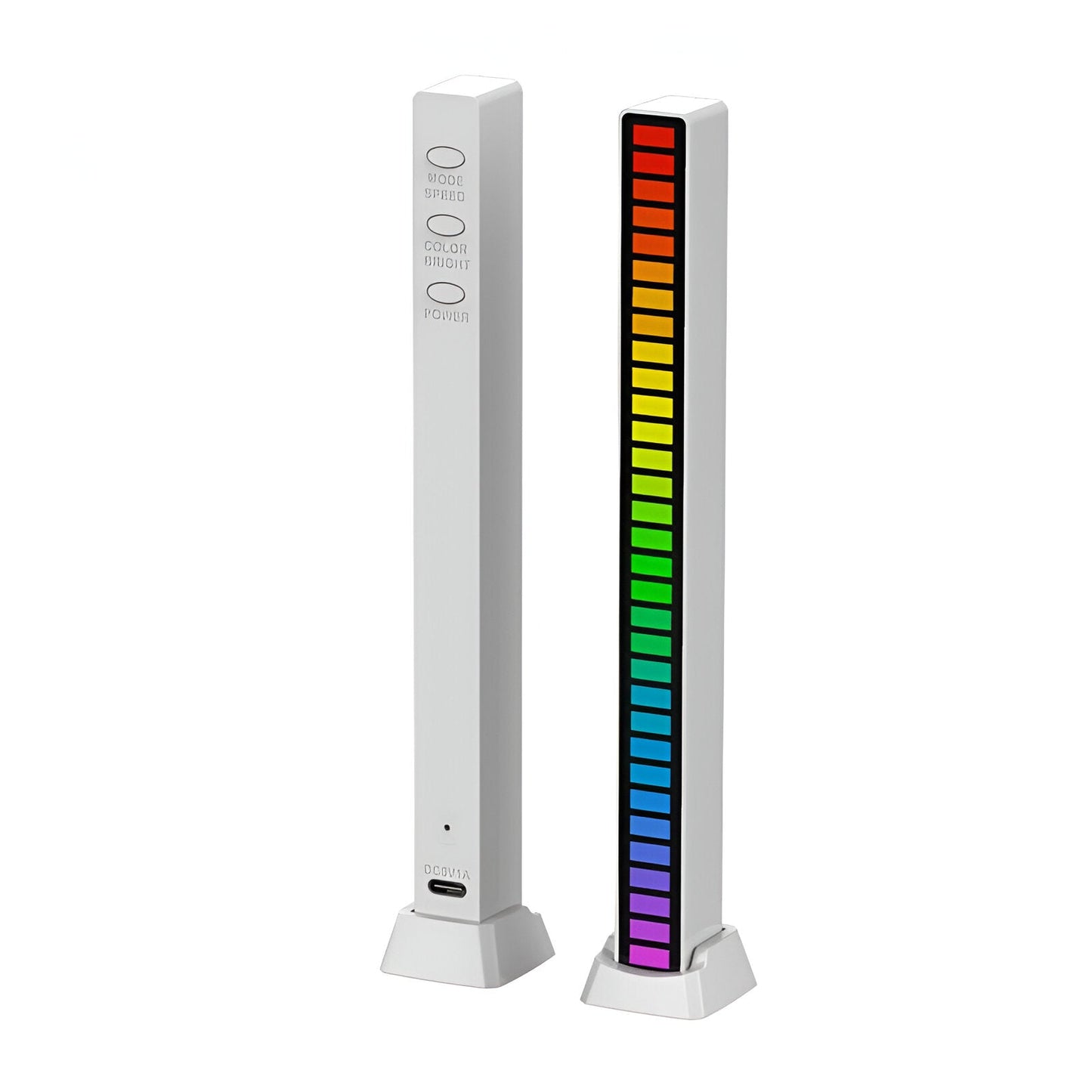 Smart Sound-Activated RGB Light Bar | Music Sync LED Ambient Lighting