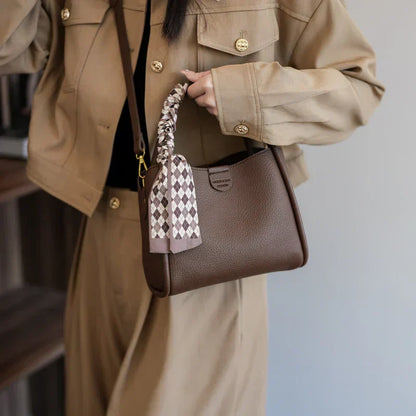 Olivia | Women's Chic Lychee Texture Crossbody Handbag