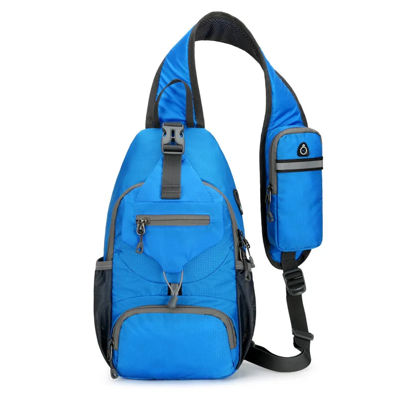 SecurePack | Anti-Theft Waterproof Multi-Pocket Shoulder Backpack – Lightweight Crossbody Travel Bag