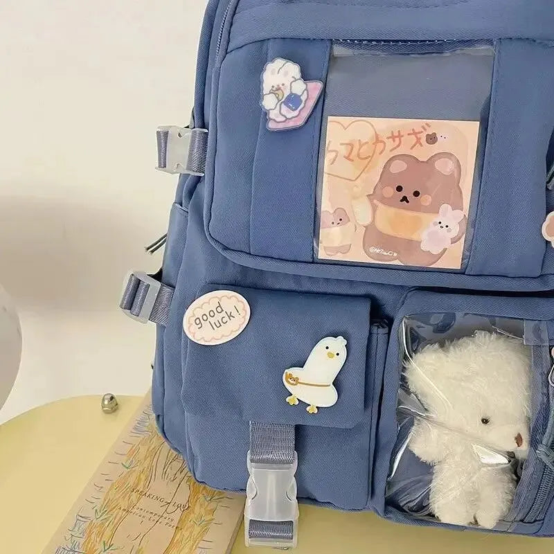 StudentBags Stylish School Backpack – Fits Laptops up to 15.6” | Trendy Design 45x30x15cm
