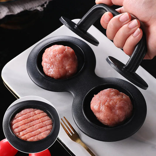 PattiePro | Double Grid Burger Press – Perfectly Shaped Patties Every Time