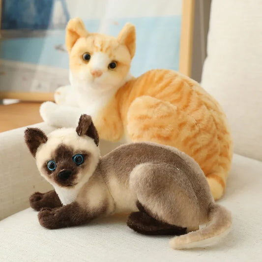 Siamese Cat Plush – Luxury Soft Cat Toy