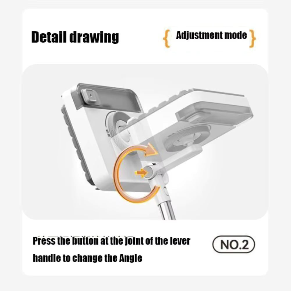 MagnaSweep – Dual-Sided Magnetic Window Cleaner with Extendable Telescopic Handle