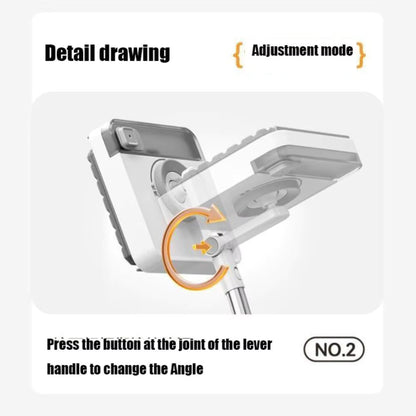 MagnaSweep – Dual-Sided Magnetic Window Cleaner with Extendable Telescopic Handle