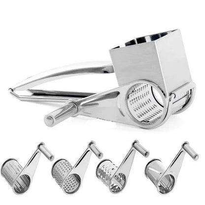 Rotary Cheese Grater – Stainless Steel Kitchen Essential for Effortless Grating