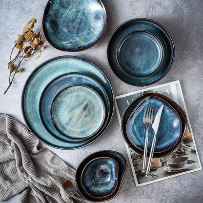 Ocean Breeze 11-Piece Dinnerware Set – Coastal Charm for Your Table