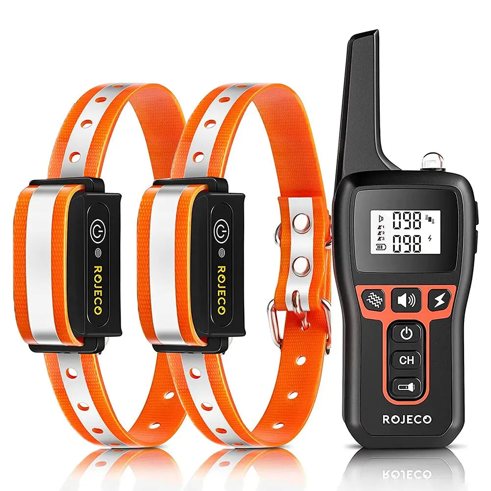 1000m Dog Training Collar – Waterproof, Rechargeable with Remote Control for Small, Medium & Large Dogs