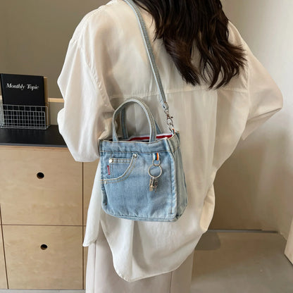 Eva | Stylish Denim Mini Crossbody Shoulder Bag