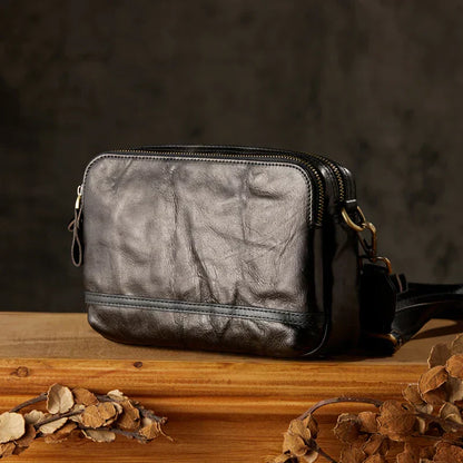 Milo | Retro Genuine Leather Crossbody Sling Bag