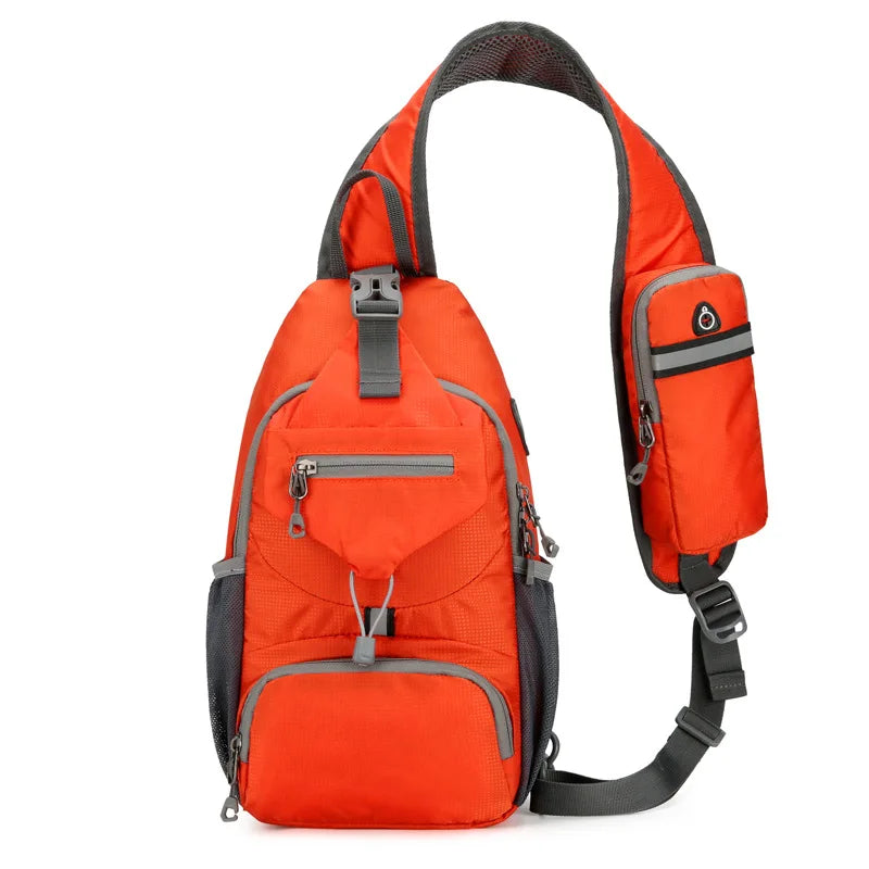 SecurePack | Anti-Theft Waterproof Multi-Pocket Shoulder Backpack – Lightweight Crossbody Travel Bag
