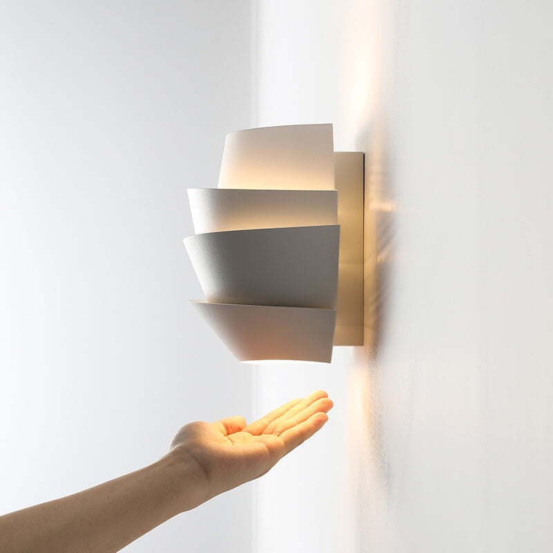NordGlow Dual Light Wall Sconce – Scandinavian Style Iron Wall Lamp for Modern Interiors
