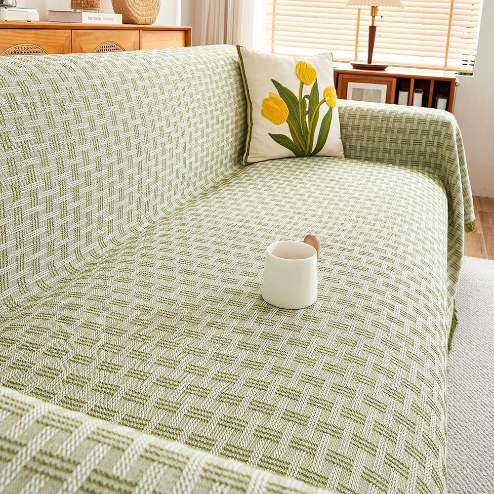 DualComfort Reversible Sofa Cover – Stylish, Washable Couch Protector for 3–4 Seater Sofas