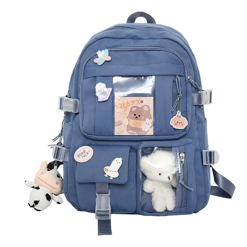 StudentBags Stylish School Backpack – Fits Laptops up to 15.6” | Trendy Design 45x30x15cm