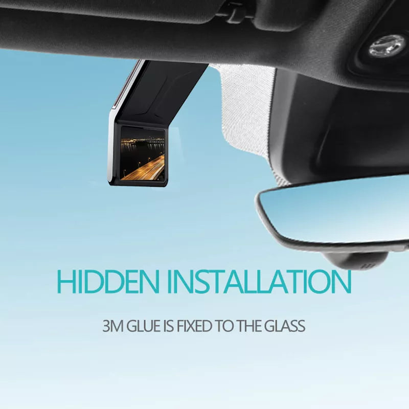 4K Dual Dash Cam Front and Rear – F1.8 Lens, Night Vision & 24/7 Parking Mode | DriveCam