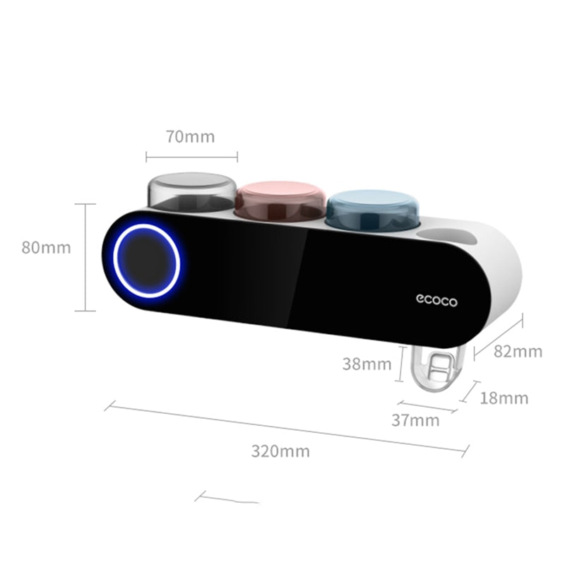 UV Toothbrush Sanitiser Holder – Automatic Disinfection & Antibacterial Protection