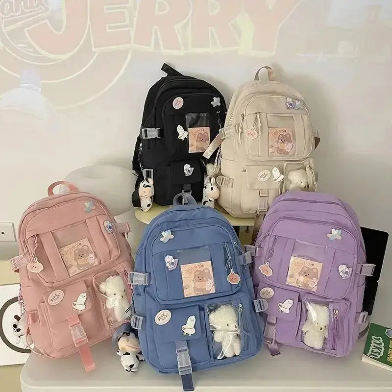 StudentBags Stylish School Backpack – Fits Laptops up to 15.6” | Trendy Design 45x30x15cm