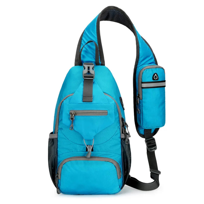SecurePack | Anti-Theft Waterproof Multi-Pocket Shoulder Backpack – Lightweight Crossbody Travel Bag