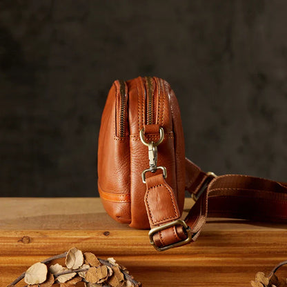 Milo | Retro Genuine Leather Crossbody Sling Bag