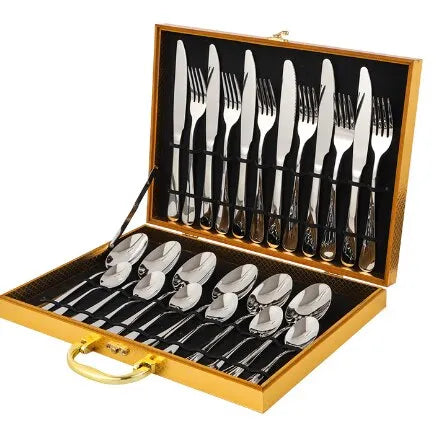 Ahede Golden Cutlery Set