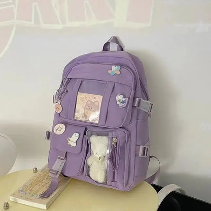 StudentBags Stylish School Backpack – Fits Laptops up to 15.6” | Trendy Design 45x30x15cm