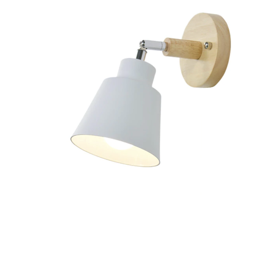 Rotating Wall Lamp with Pull Switch – Adjustable Modern Light Fixture for Bedroom & Living Room