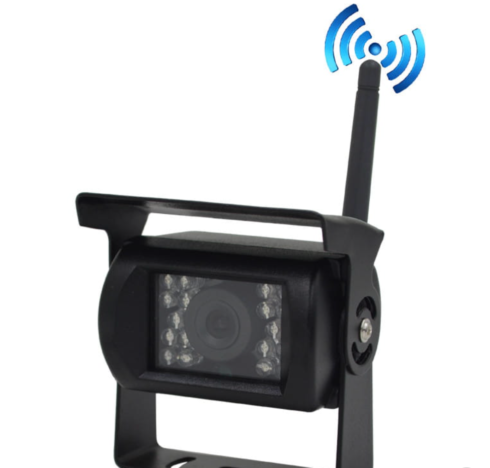 Trailer Truck RV Wireless Backup Camera System with 7" Screen & Wide-Angle View