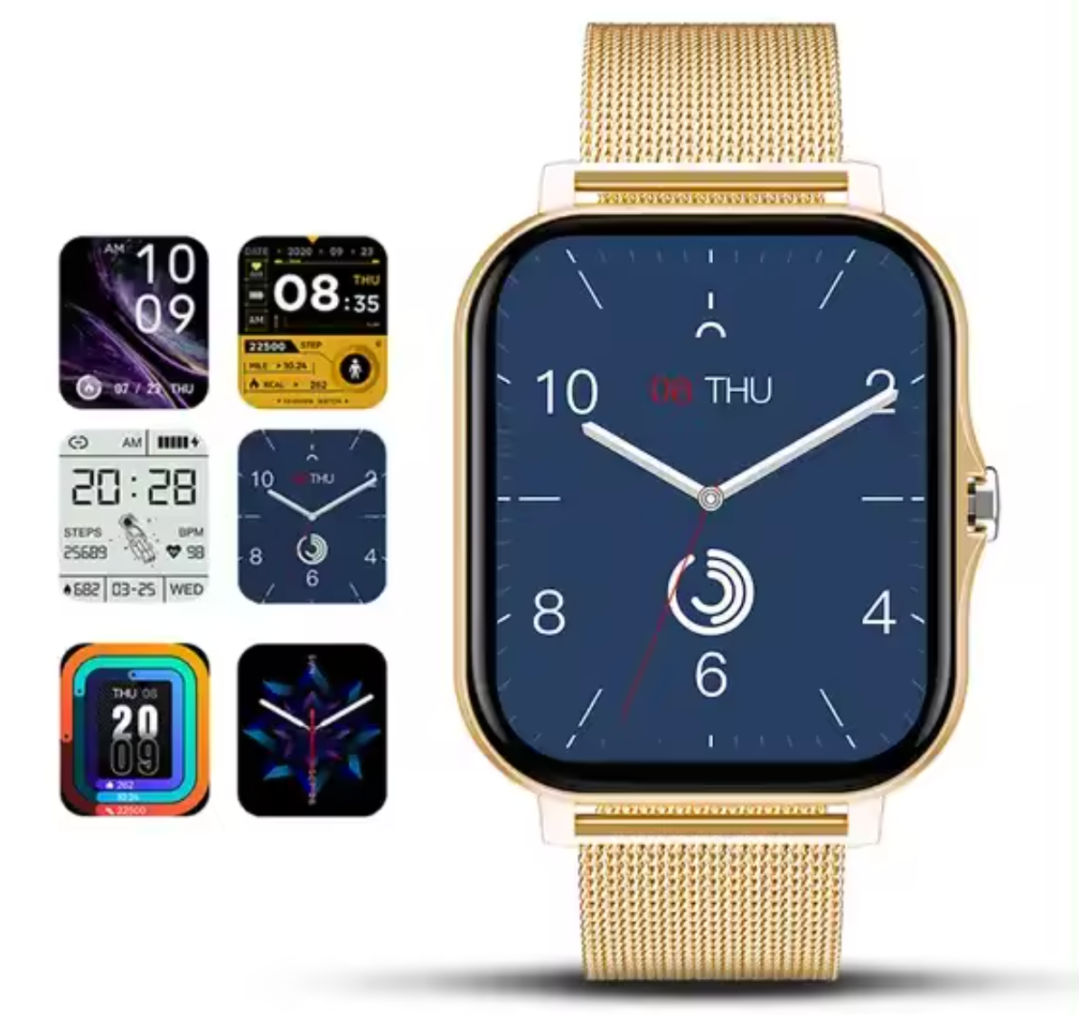 ChicTime – Elegant Women’s Smartwatch with Fitness & Health Features