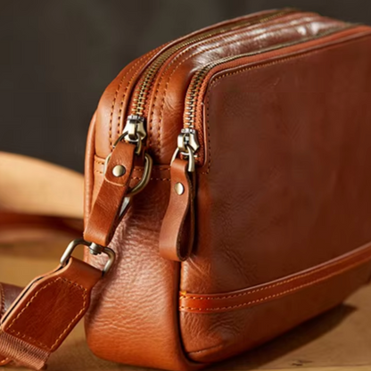 Milo | Retro Genuine Leather Crossbody Sling Bag