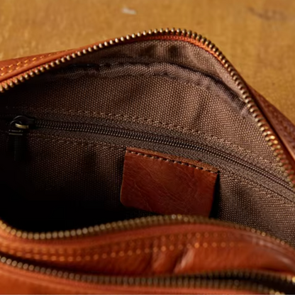 Milo | Retro Genuine Leather Crossbody Sling Bag