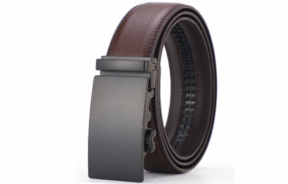 Premium PU Leather Belt – Luxury Automatic Buckle for Men