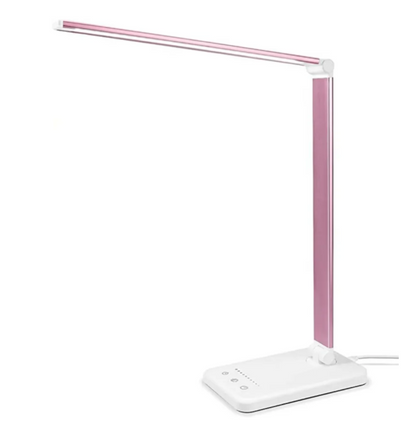 Modern Adjustable LED Desk Lamp with USB Charging – Dimmable Office & Bedroom Light
