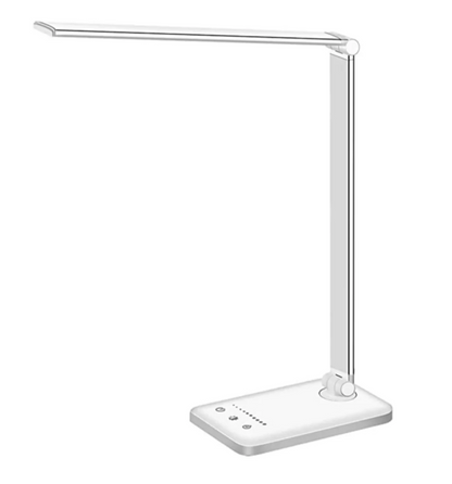 Modern Adjustable LED Desk Lamp with USB Charging – Dimmable Office & Bedroom Light