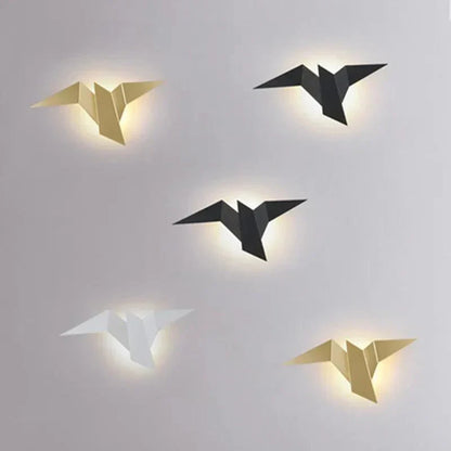 Nordic LED Bird Wall Lamp | Modern Wall Lighting for Bedroom, Staircase & Home Decor