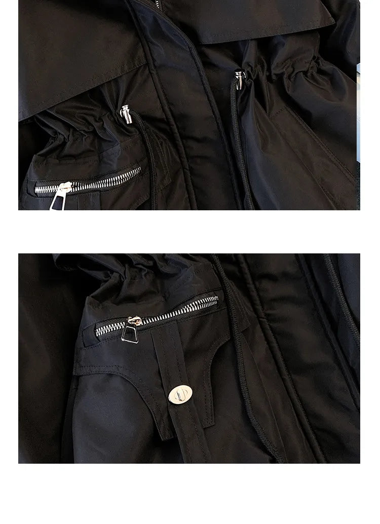 Cloe - Down Jacket for Women with Detachable Collar