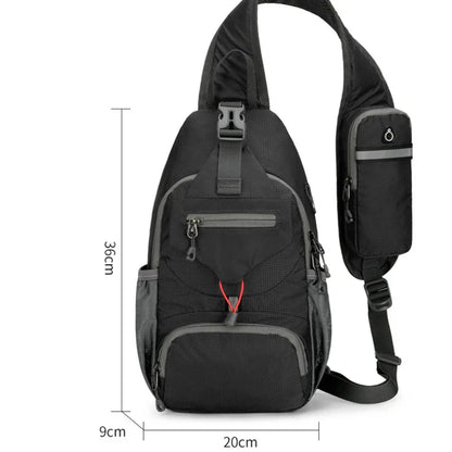 SecurePack | Anti-Theft Waterproof Multi-Pocket Shoulder Backpack – Lightweight Crossbody Travel Bag