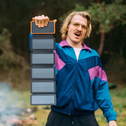SolarCharge | High-Capacity Solar Power Bank for Ultimate Freedom