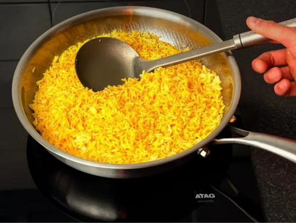 Titan Premium Frying Pan – Non-Coated Hammered Titanium Pan for All Hobs Including Induction