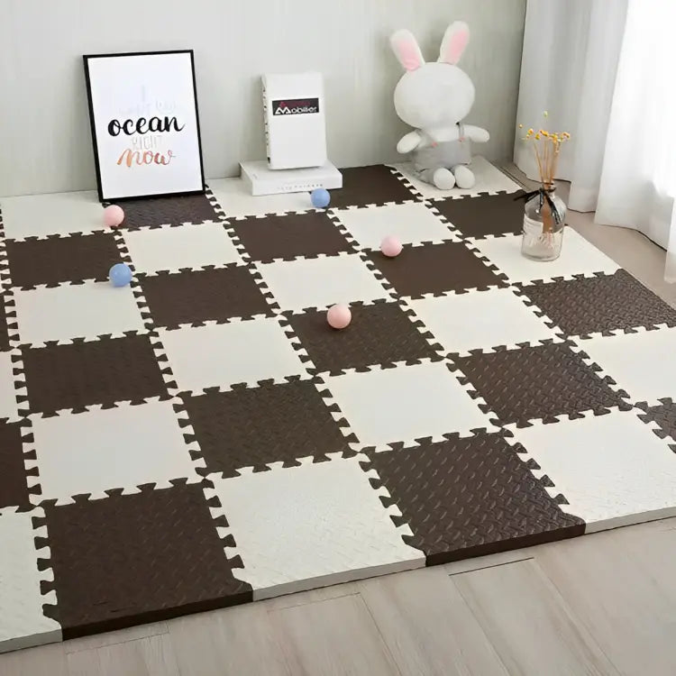 Baby Play Puzzle Mat | Soft Foam Activity Playmat for Safe & Fun Playtime