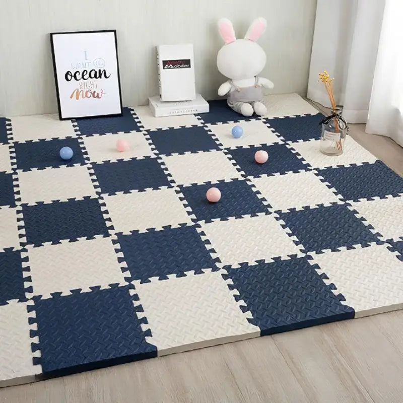 Baby Play Puzzle Mat | Soft Foam Activity Playmat for Safe & Fun Playtime