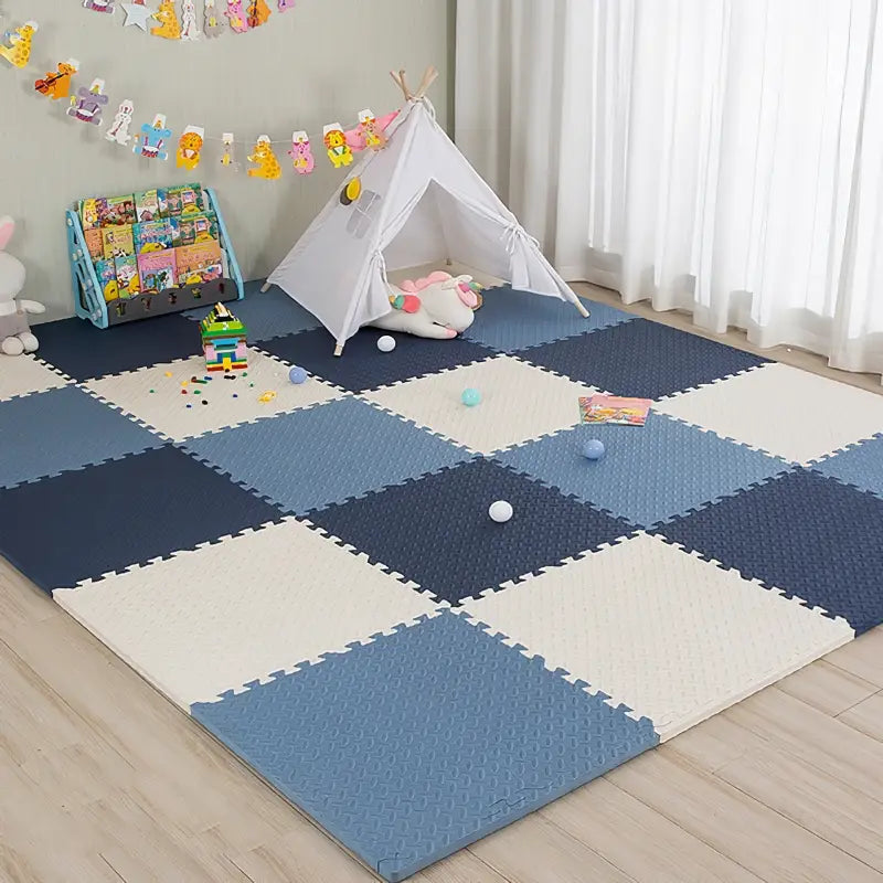 Baby Play Puzzle Mat | Soft Foam Activity Playmat for Safe & Fun Playtime