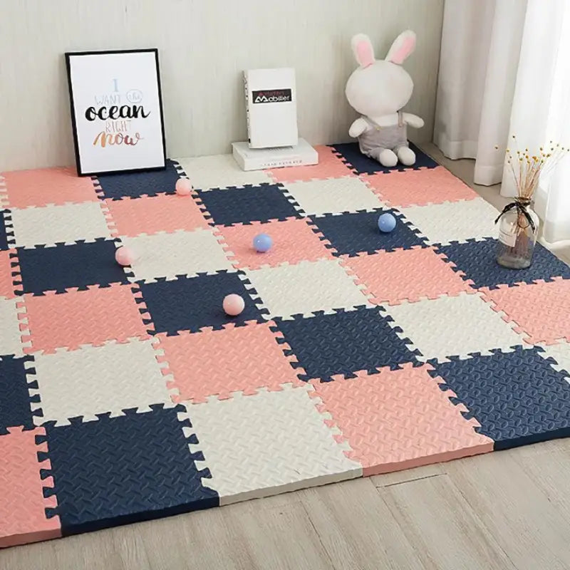 Baby Play Puzzle Mat | Soft Foam Activity Playmat for Safe & Fun Playtime