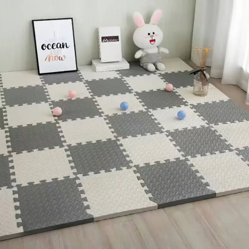 Baby Play Puzzle Mat | Soft Foam Activity Playmat for Safe & Fun Playtime