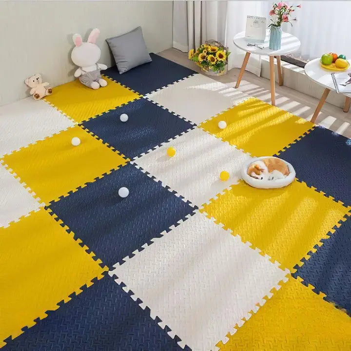 Baby Play Puzzle Mat | Soft Foam Activity Playmat for Safe & Fun Playtime