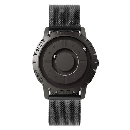MagnetBall Watch – Futuristic Magnetic Timepiece with Quartz Precision