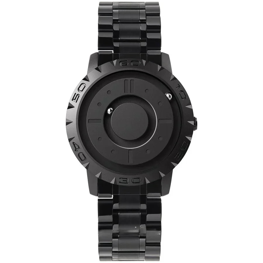 MagnetBall Watch – Futuristic Magnetic Timepiece with Quartz Precision