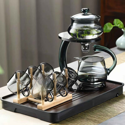 TranquiliTea – Magnetic Glass Infuser Teapot for Enhanced Flavour & Wellness