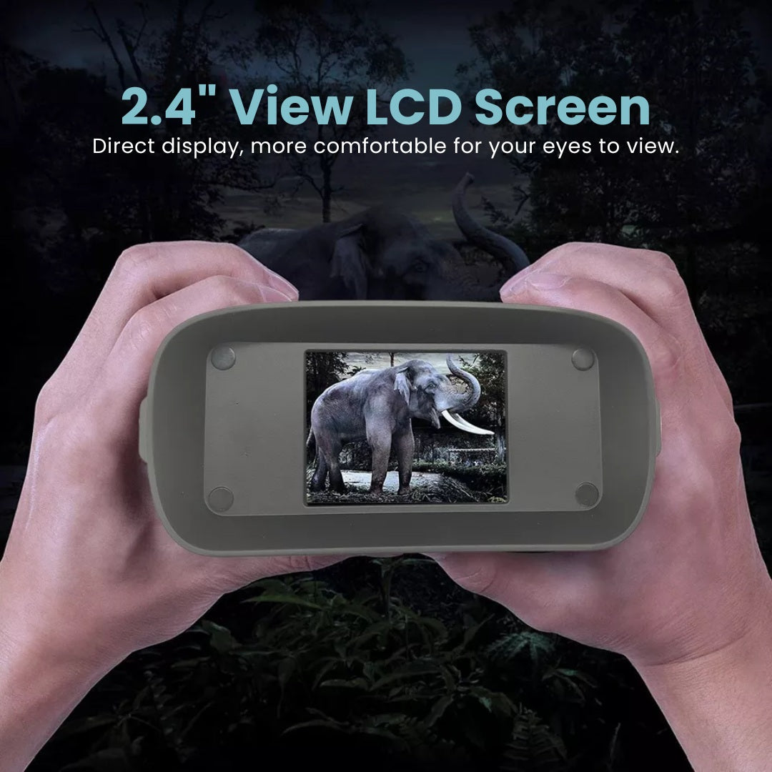 Digital Night Vision Binoculars – 5x Zoom, Infrared, HD Quality