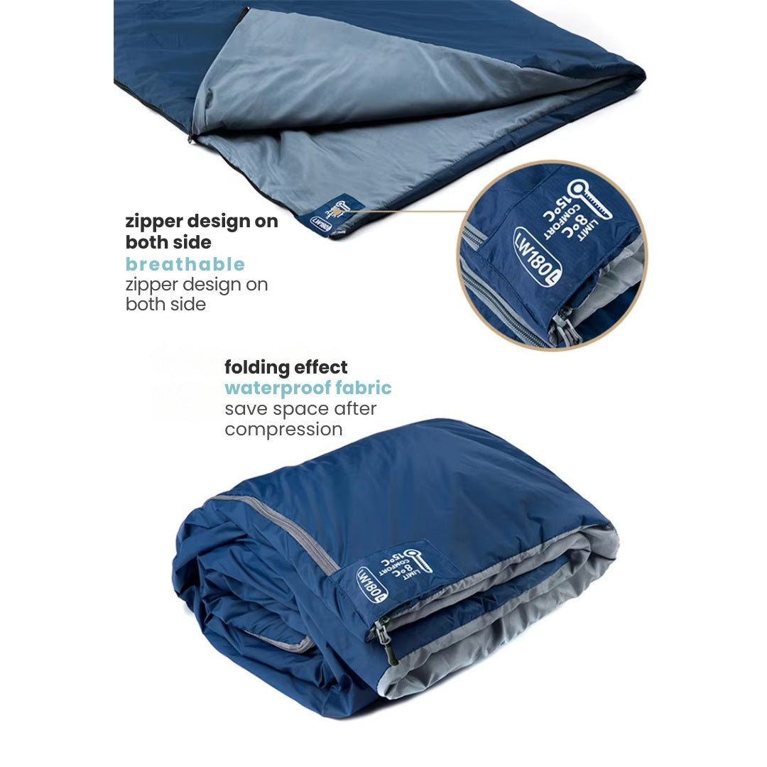 Summer Sleeping Bag – Lightweight & Compact for Camping